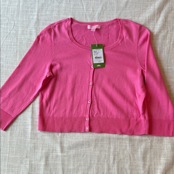 Lilly Pulitzer Sweaters - NWT Lilly Pulitzer Hot Pink Cardigan